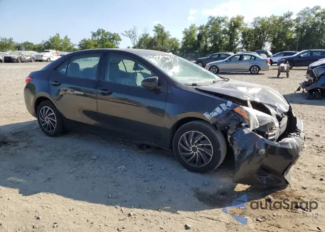 2019 Toyota Corolla L z USA, uszkodzony, nr VIN 2T1BURHE0KC204680